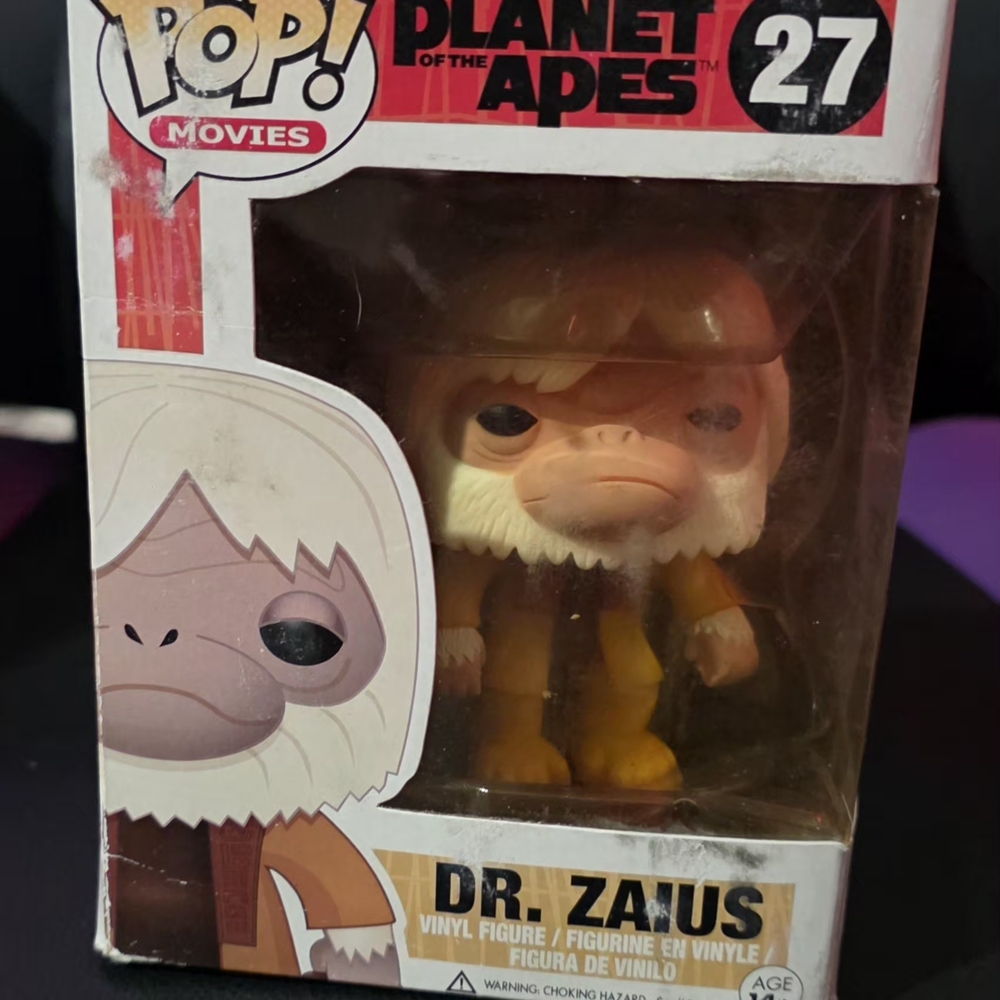 Funko Pop Dr. Zaius Figure - Orange and Cream